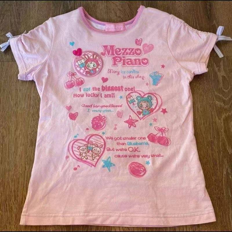 Vintage Kawaii Cute Short Slee - Shirts 评论和价格
