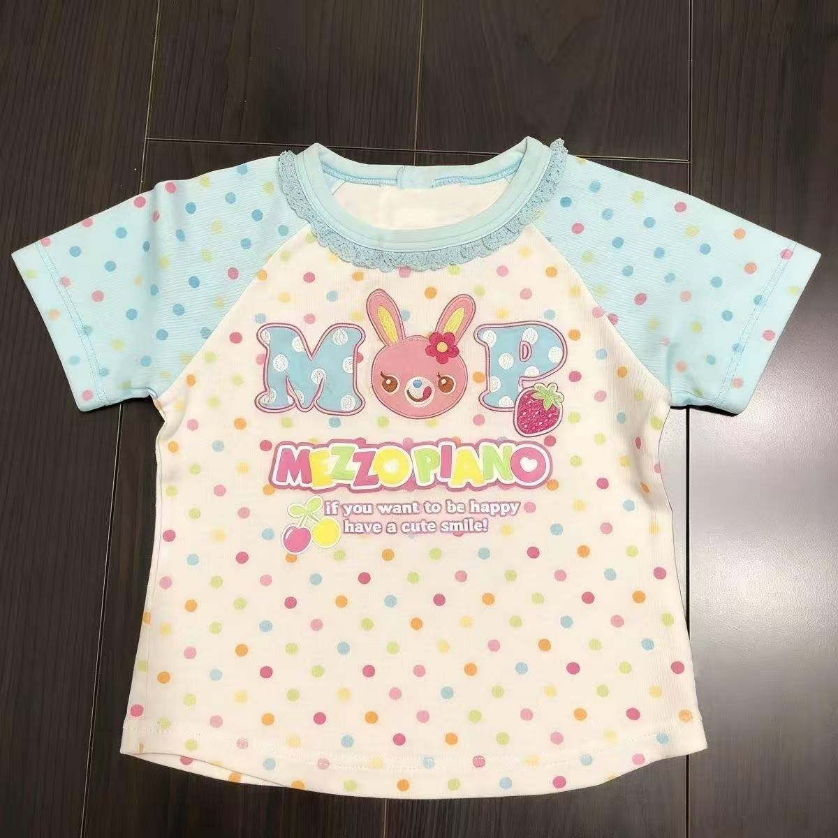 Vintage Kawaii Cute Short Slee - Shirts 评论和价格