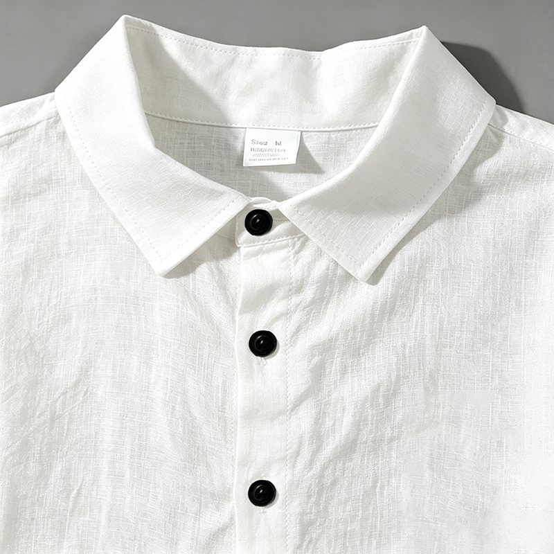 Men Linen Two Piece Outfit Sho - Mens Linen Shirt Long Sleeve 评论和价格