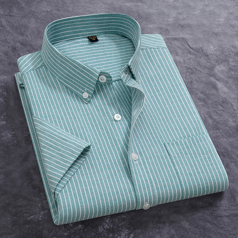 100% Cotton Men's Oxford Shirt - Oxford Cotton Casual Shirt Business 评论和价格