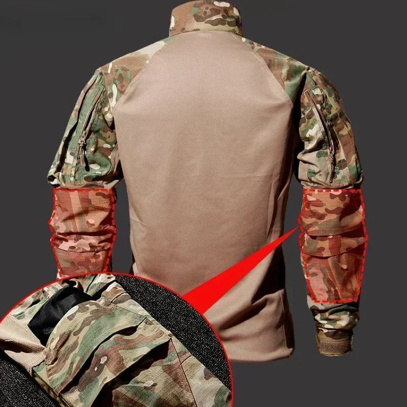 New Tactical Shirt Suit Men Ai - Tactical Military Shirt Cargo 评论和价格