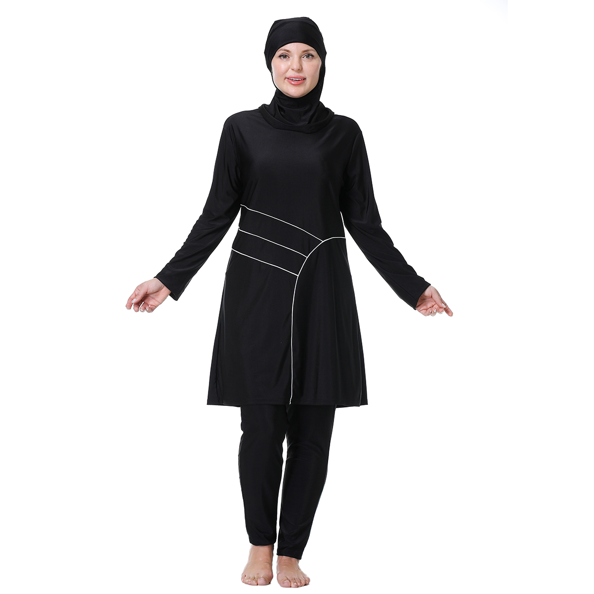 H1029 Muslim Women Fullcoverag - Suits 评论和价格