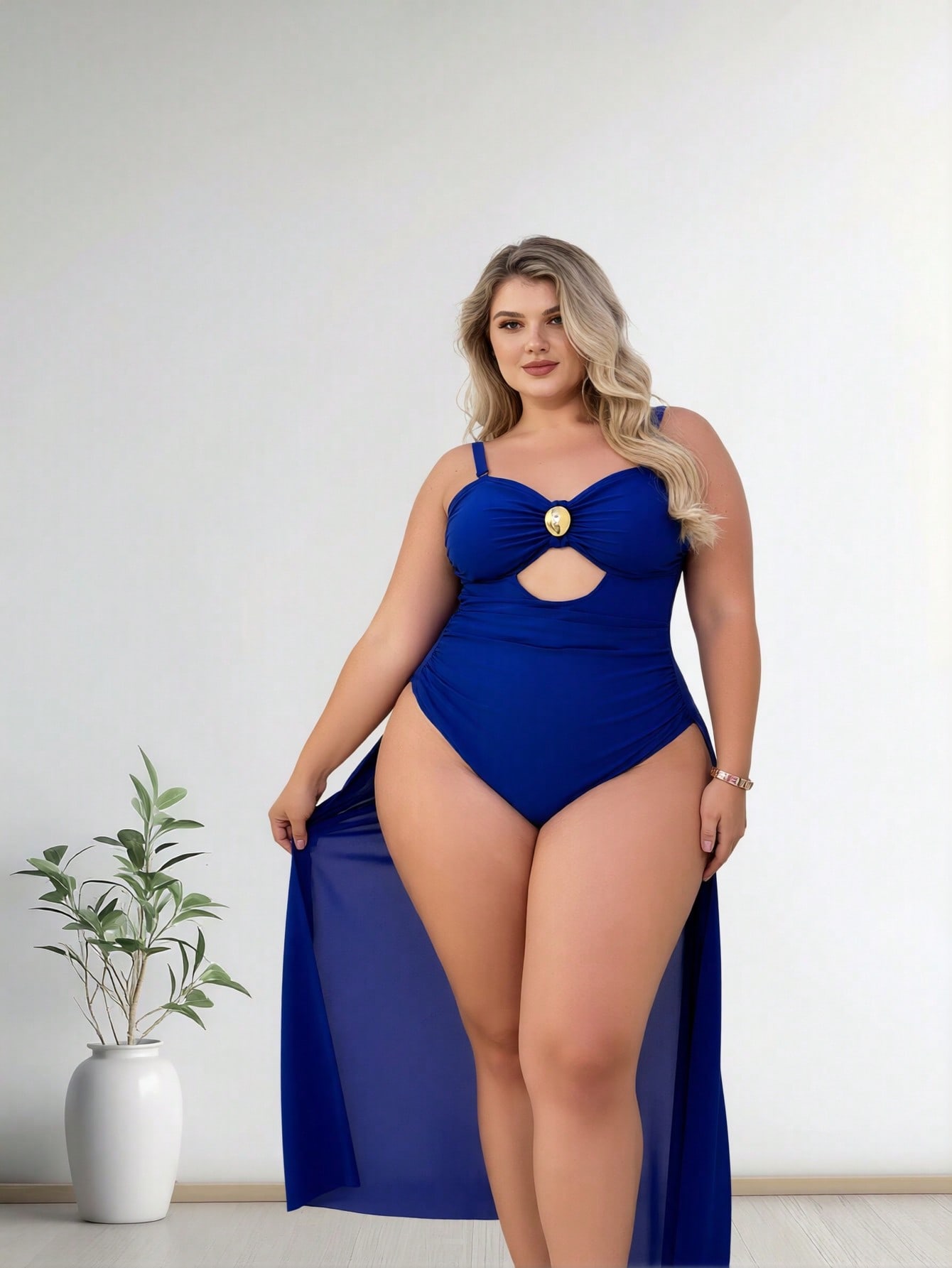 2026 New Plus Size Royal Blue  - Suits 评论和价格