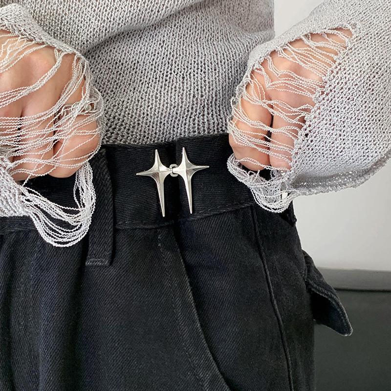 Durable Metal Adjustable Waist - Jeans 评论和价格